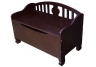 Queen Anne Toy Chest - Cherry
