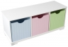 Nantucket Storage Bench - Pastel