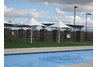 14' Square Retractable Umbrella