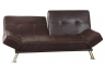 Adjustable Futon Sofa Bed - Chocolate