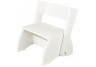 Large Flip Stool - White
