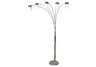 Brushed Steel Arch Floor Lamp