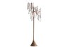 5 Light Floor Lamp In Talha Bronze And Multi Hued Spires