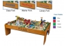 Ride Around Town Train Set Table - Personalized