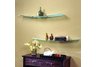 Wallscapes Allure Concavo Glass Shelf18