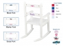 2-Slat Rocker - Personalized