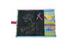 Doodlebugz Crayola Chalkboard Placemat - Pink Stripe