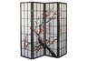 4-Panel Room Divider - Plum Blossom