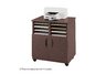 MahoganyMobile Machine Stand with Sorter