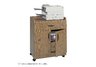 Medium OakDeluxe Mobile Machine Stand