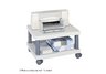 Light GrayWave Under Desk Printer Stand
