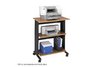 Medium Oak/BlackMuv Three Level Adjustable Printer Stand