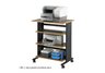 Medium Oak/BlackMuv Four Level Adjustable Printer Stand