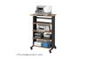 Medium Oak/BlackMuv Five Level Adjustable Printer Stand