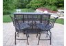 Marietta 4pc Bar Set Antique Bronze