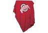 Ohio State Buckeyes Sweatshirt Blanket