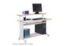 GrayMuv Extra Wide Workstation