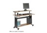 Medium OakMuv Extra Wide Workstation