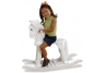 Derby Rocking Horse - White
