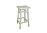 24'' Antique White O'Malley Pub Counter Stool
