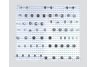 LocBoard Steel Square Hole Pegboard Kit w/63 hooks