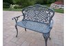 Mississippi Love Seat Bench Verdi Grey