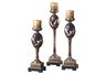 ATARA, CANDLEHOLDERS, SET/3