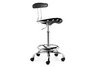 Farallon Drafters Rolling Chair in Black