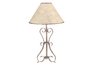Brushed Table Lamp - Ivory