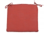 21-inch Dupione Henna Cushion