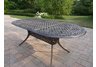 Mississippi Oval Dining Table Antique Bronze