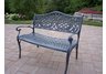 Mississippi Settee Bench Verdi Grey