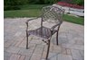 Mississippi Fully Welded Arm Chair Antique Bronze