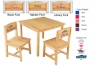 Aspen Table and Chair Set - Personalized