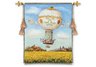 Flight Over Sunflowers Wall Hanging