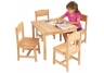 Farmhouse Table & 4 Chairs