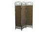 3-Panel Room Divider - Antique Gold