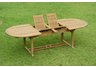 Teak Double-Leaf Extension Table23
