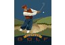 Vintage Golf Bunker Artwork