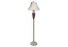 Walnut Deco-Base Floor Lamp