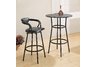 Dixie Round Bar Table