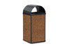 30 Gallon Essence Receptacle with Curved Top and Stone Panels
