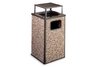 20 Gallon Essence Receptacle with Rain Bonnet and Stone Panels