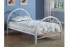 White Fordham Twin Metal Bed