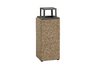 16 Gallon Structure Trash Receptacle | Rain Bonnet