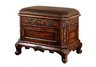 This Storage Bench will work nicely as a bedroom chest or ottoman!