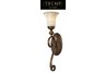 1 Light Wall Sconce In A Weathered Umber Finish