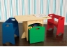 Table with Primary Benches