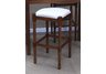 Natural Duck 30'' Walnut Hawthorne Upholstered Bar Stool