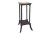 Square Flower Stand w/ Ceramic Top - Cherry